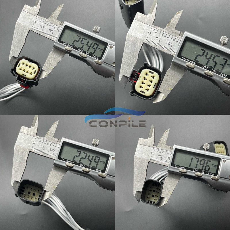 Pentru Ford Focus Kuga cablaj pentru modulul unghiului mort, mufă femelă, conector terminal 2X4 8PIN, conector pentru modulul carcasei cablului