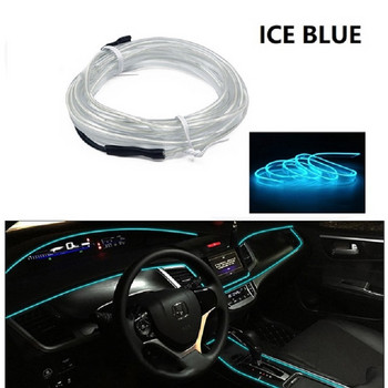 Πρόγραμμα οδήγησης USB 1PC 3M Blue LED Light Decoration Car Car
