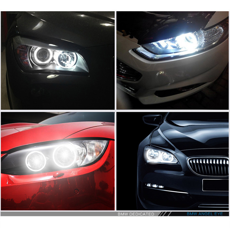 2 buc. 100 W H4 proiector LED 60000LM Becuri faruri auto Bi-LED Mini proiector cu obiectiv H4 Mini obiectiv proiector 6000K Proiector faruri