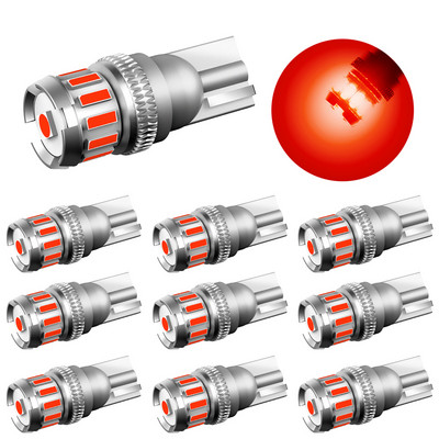 10X W5W LED T10 LED žarulje Canbus 4014 3020SMD za BMW Audi Pozicijska svjetla za parkiranje automobila Unutrašnja kupolasta svjetla 12V Bijela 6500K