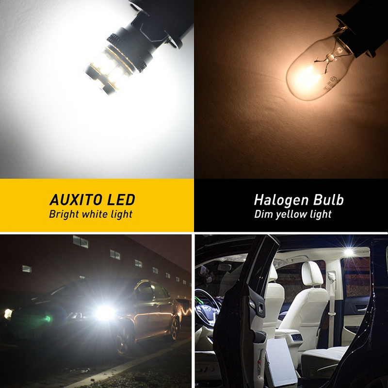 10X W5W LED T10 LED žarulje Canbus 4014 3020SMD za BMW Audi Pozicijska svjetla za parkiranje automobila Unutrašnja kupolasta svjetla 12V Bijela 6500K