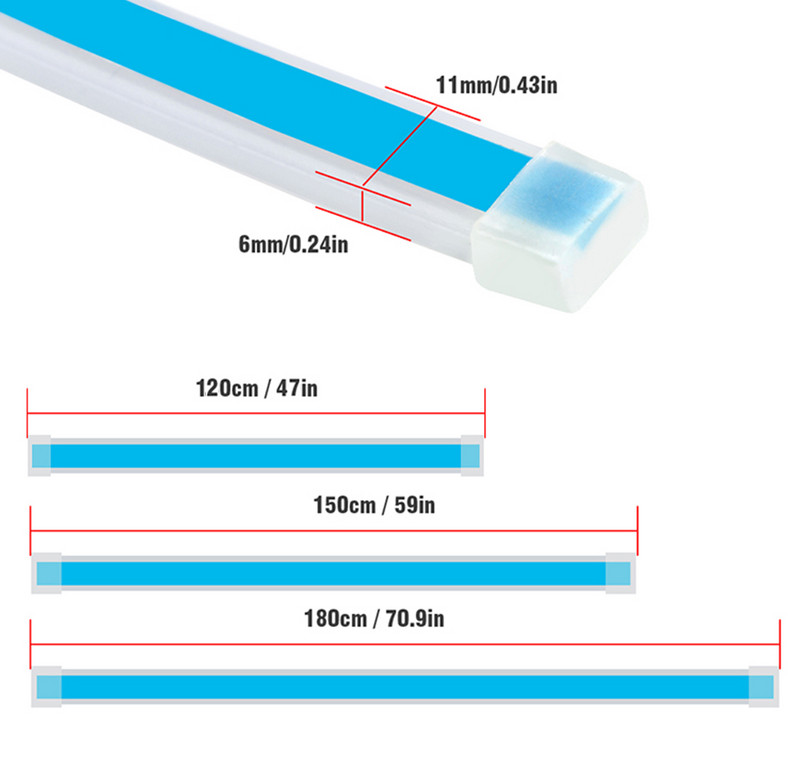 Cea mai nouă lumină LED pentru capota de mașină 2022 Lumini de zi pentru telecomandă automată Aplicație RGB, care curge, Ghid pentru semnalizator, cu bandă subțire, stil 12V