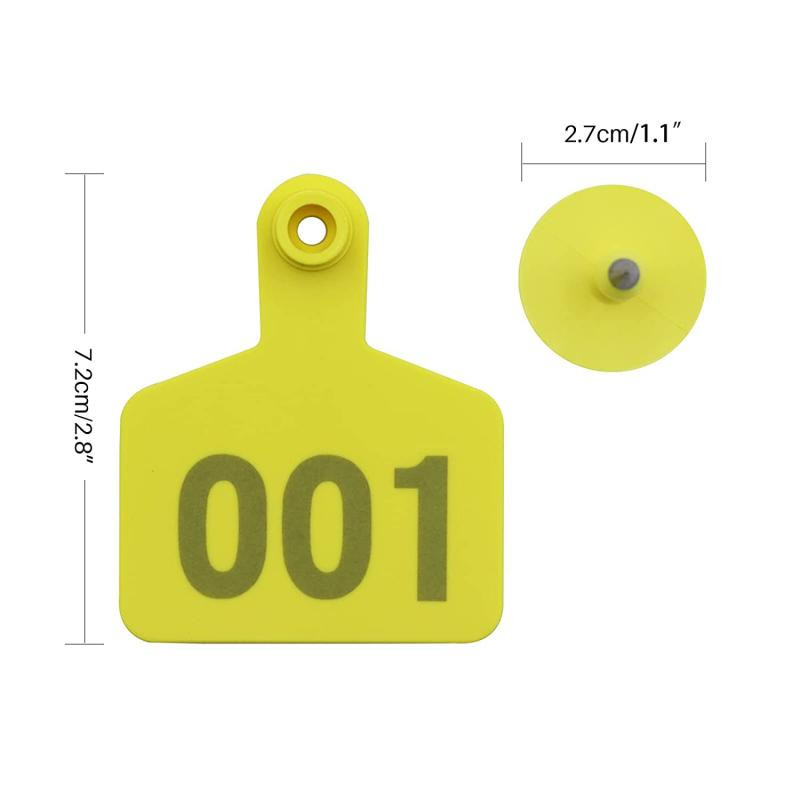 Plastikiniai galvijų ausų įsagai su gyvulių ausų įsagų replėmis ir ausų įsagų nuėmimo replėmis, skirtomis galvijai, arkliai kiaulei, avys, ožkai, ausų įsagų rinkiniai