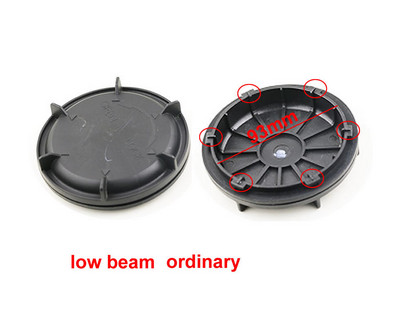 Pentru Great Wall Haval H2 2014-2018 Etichetă roșie Faza lungă mică Capac de praf far far antipraf Capac de etanșare a carcasei din spate 62mm 93mm