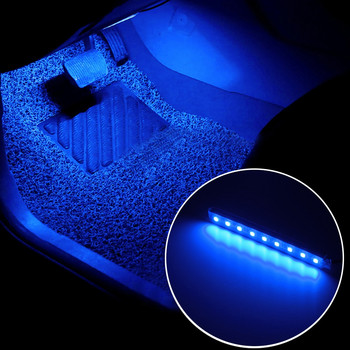 1 σετ 12V LED οπίσθιου φωτισμού αυτοκινήτου Διακοσμητικό φως προβολέα με αναπτήρα αυτοκινήτου