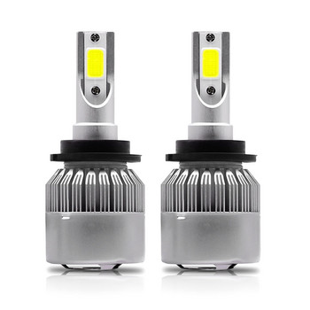 1 чифт LED крушки за фарове D2S D4S 60w 8000lm/комплект 6000K Cool White Led светлини за автомобилни фарове за мъгла