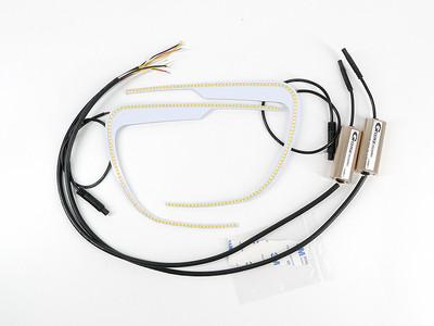 Pentru Subaru Impreza XV Crosstrek GJ GP C-Light Switchback Semnal de întoarcere Lumină de zi Angel Eyes Kit plăci LED