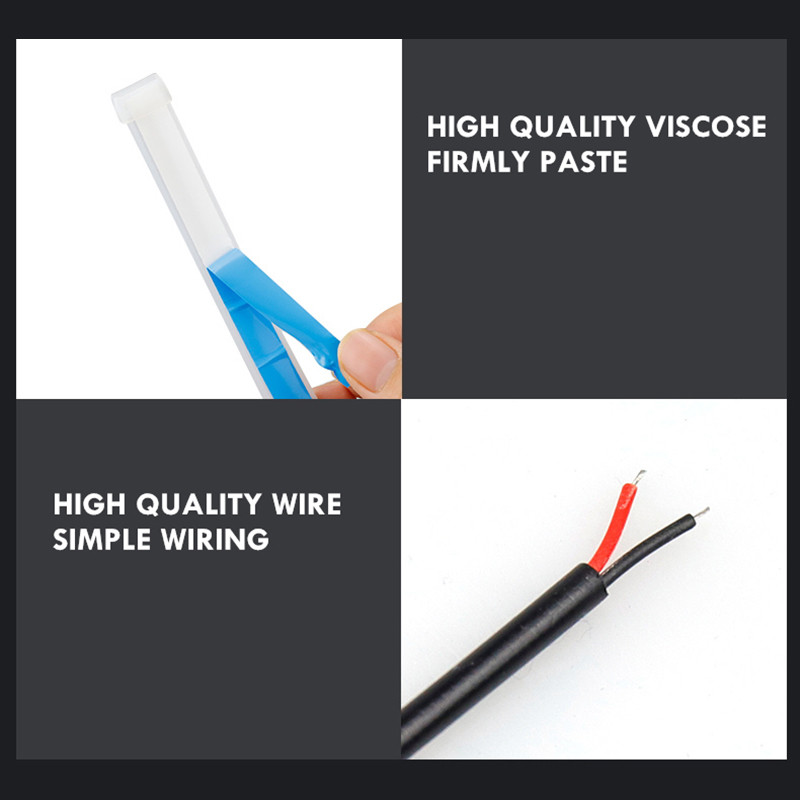 Led 120cm pentru decorarea ușii mașinii Benzi pentru mașină 12V Lumină stroboscopică intermitentă Siguranță Deschidere automată LED Benzi de lumină ambientală
