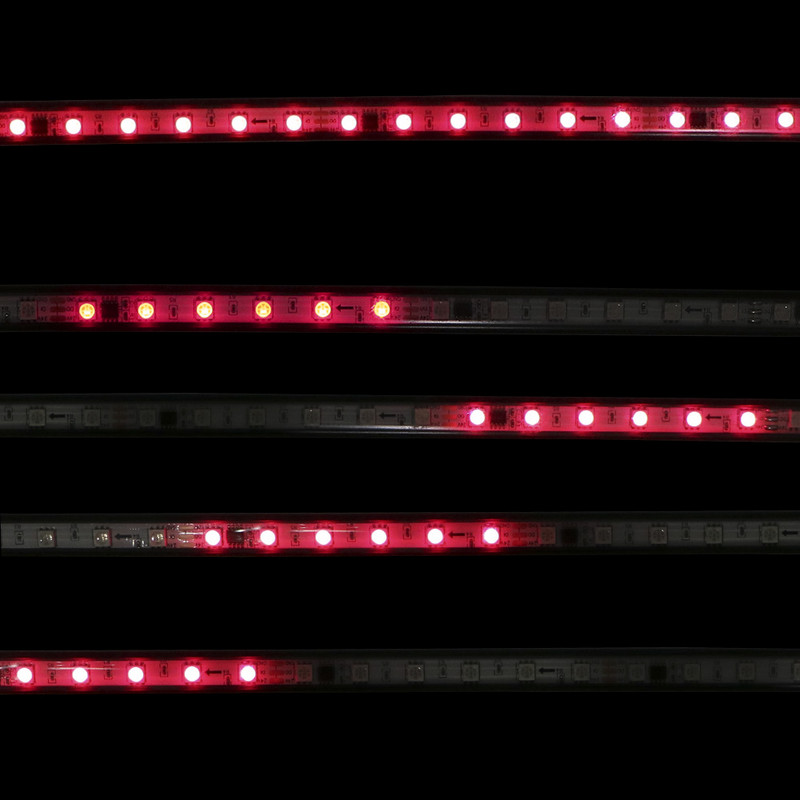 Lămpi de atmosferă pentru acoperișul camioanelor cu bandă LED flexibilă, colorată, super luminoasă, rezistentă la apă, 24V