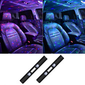 Bandă de lumină cu LED-uri pentru atmosferă auto Interior acoperiș decorativ Încărcare USB fără fir Star Party Lampă ambientală Accesorii pentru vehicule