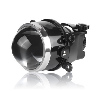 3 collu miglas luktura biksenona projektora objektīva tālās/tuvās gaismas ūdensnecaurlaidīgs miglas lukturis Piemērots D2H H11/H9/H8 ksenona LED lampai