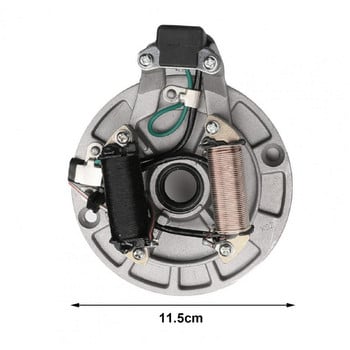 Запалителен статор с магнитна бобина Запалителна бобина с висока плътност на окабеляването Магнито-статор за 50/70/110/125cc 4-тактов мотоциклет