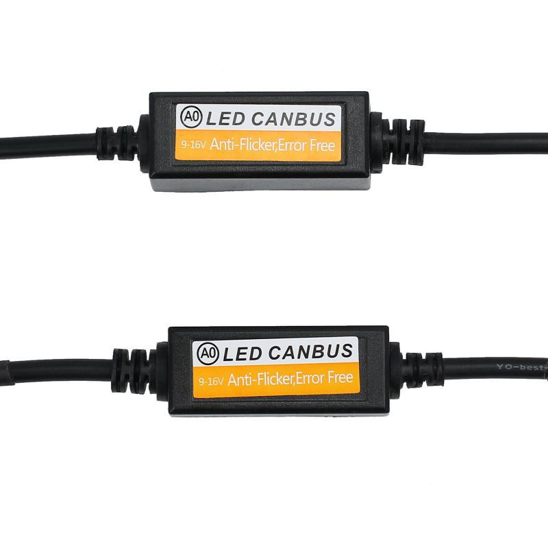 H1 H4 H7 H11 9006 Hb3 Hb4 H9 H8 H11 Rezistor de sarcină mașină Anulator de eroare Decodor LED Canbus Cancelator de cablare gratuită Decodor Lumini