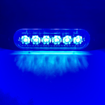 6 LED automašīnas stroboskopa gaismas avārijas gaismas režģa darbības traucējumi, automātiskās mirgojošās automašīnas kravas automašīnas piekabes luktura brīdinājuma gaismas SUV motociklam
