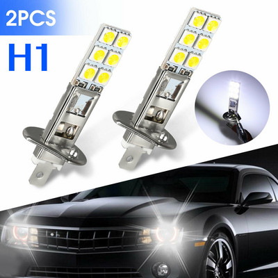 2db Autó LED fényszórók H1 H4 H7 fényszórók 6000K szuper fehér lámpák 55W 100W Canbus izzók készlet köd vezetési fényszórók tartozékok