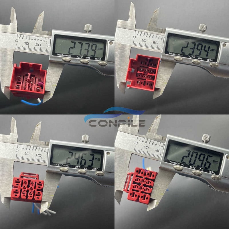 1 db 4F0 937 733 B Volkswagen Audi ülés kábelköteg csatlakozó dugós anya 10 tűs 4F0 937 743 B