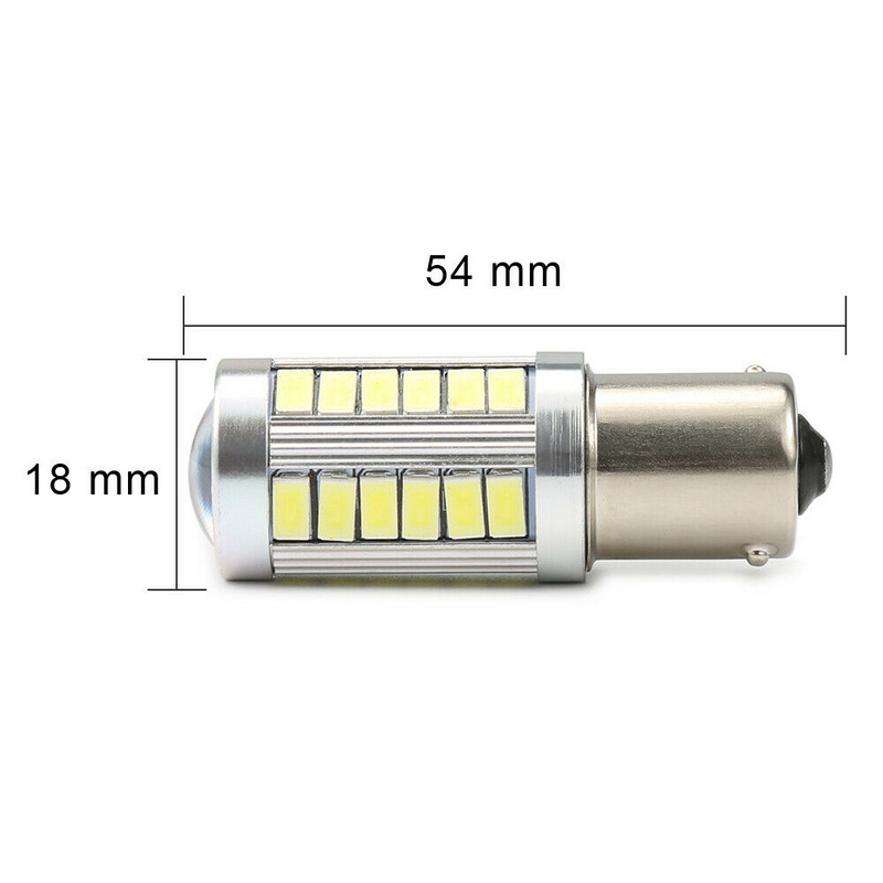 BA15S 382 P21W LED be klaidų lemputė Xenon White DRL atbulinės eigos žibinto galinis indikatorius LED juostos šviesos LED posūkio signalo žibintai, skirti auto