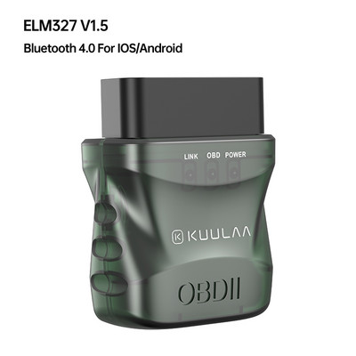 KUULAA ELM327 V1.5 OBD2 скенер Bluetooth 4.0 OBD 2 автомобилен диагностичен инструмент за IOS Android PC ELM 327 скенер OBDII четец