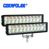 Bară luminoasă de lucru rezistentă la apă Proiector cu LED Bară Offroad 12V 24V Lampă de ceață LED pentru camion Off Road SUV Conducere mașină ATV Barcă