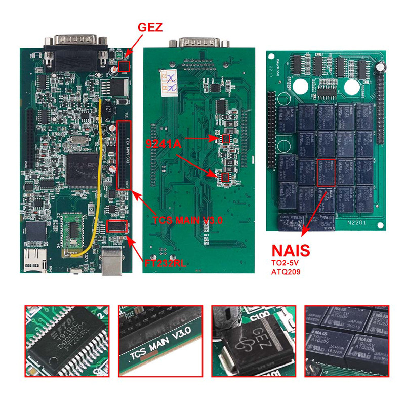 NAUJA 2020.23 Su Keygen Multidiag Pro+ Bluetooth OBD2 skaitytuvu TCS PRO VCI V3.0 Double PCB Real 9241A automobilių sunkvežimių diagnostikos įrankiu