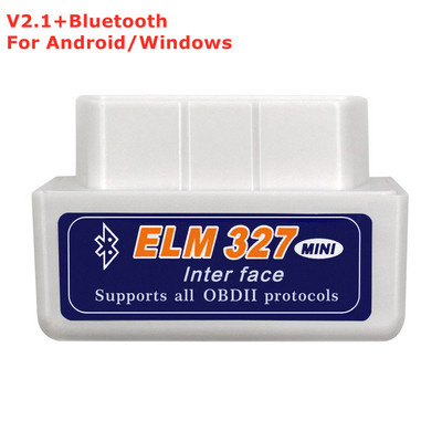 Super Mini ELM327 V2.1 Bluetooth-kompatibilis OBD2 szkenner Wifi ELM 327 V1.5 Android IOS autódiagnosztikai eszköz OBD II kódolvasó