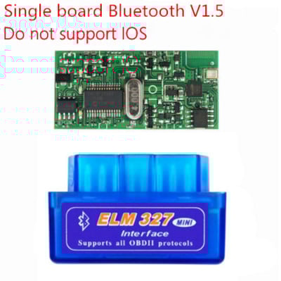 Super Mini ELM327 Bluetooth V1.5 cu dublu Pic18f25k80 WIFI ELM 327 V1.5 Scaner OBD2 Instrument universal de diagnosticare Android IOS