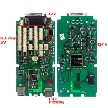 Най-добрата едноплатка TCS Pro Multidiag pro+ Bluetooth OBDII скенер Нов VCI 2020.23 с Keygen Инструмент за диагностика на автомобили и камиони Безплатна доставка