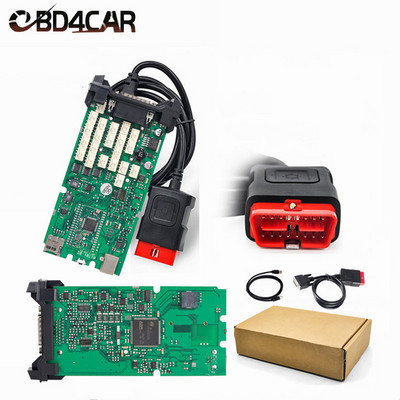 Най-добрата едноплатка TCS Pro Multidiag pro+ Bluetooth OBDII скенер Нов VCI 2020.23 с Keygen Инструмент за диагностика на автомобили и камиони Безплатна доставка