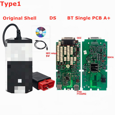 Geriausias vienos plokštės TCS Pro Multidiag pro+ Bluetooth OBDII skaitytuvas naujas VCI 2020.23 su Keygen automobilių sunkvežimių diagnostikos įrankiu Nemokamas pristatymas