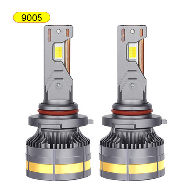 H4 H7 Bec LED pentru faruri auto H1 H8 H9 H11 9005 9006 130W 20000LM 3 culori 3000K 4300K 6000K Bec LED IP68 Impermeabil Răcire rapidă