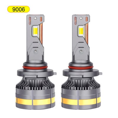 H4 H7 Bec LED pentru faruri auto H1 H8 H9 H11 9005 9006 130W 20000LM 3 culori 3000K 4300K 6000K Bec LED IP68 Impermeabil Răcire rapidă