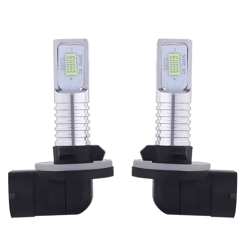 LED 880 881 886 894 H27 Bec far auto Lampă de ceață CSP 80W 55W Alb Albastru Galben Violet Violet Roșu Verde Lumină Plug and Play fără ventilator