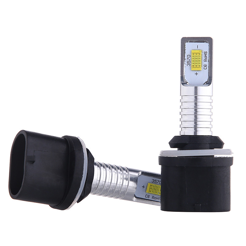 LED 880 881 886 894 H27 Bec far auto Lampă de ceață CSP 80W 55W Alb Albastru Galben Violet Violet Roșu Verde Lumină Plug and Play fără ventilator