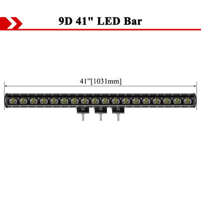 CREK 9D LED Bară Lumină Barra Car 12V 24V Bară luminoasă de lucru offroad cu un singur rând pentru camion 4x4 Ford Tractor Defender Volvo Honda Niva RV