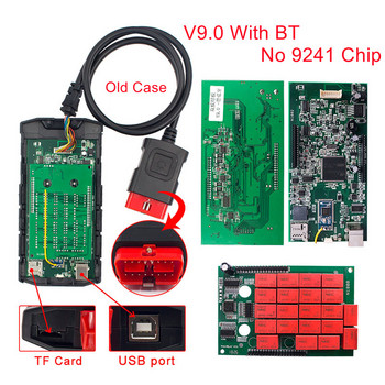TCS Pro Bluetooth 2020.23 с Keygen VCI V3.0 NEC Relay Real 9241A Multidiag Pro+ OBD2 скенер Автоматичен инструмент за диагностика на камиони