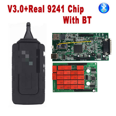 TCS Pro Bluetooth 2020.23 Keygen VCI V3.0 NEC relé Real 9241A Multidiag Pro+ OBD2 szkenner Auto Truck Diagnostic Tool