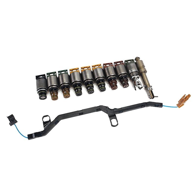 Set electrovalve transmisie pentru BMW X5 X6 - A4 A6 A8 Q7 S6 S8 Jaguar XKR XK8 XJR 1068298047 6HP21 6HP26 6HP28