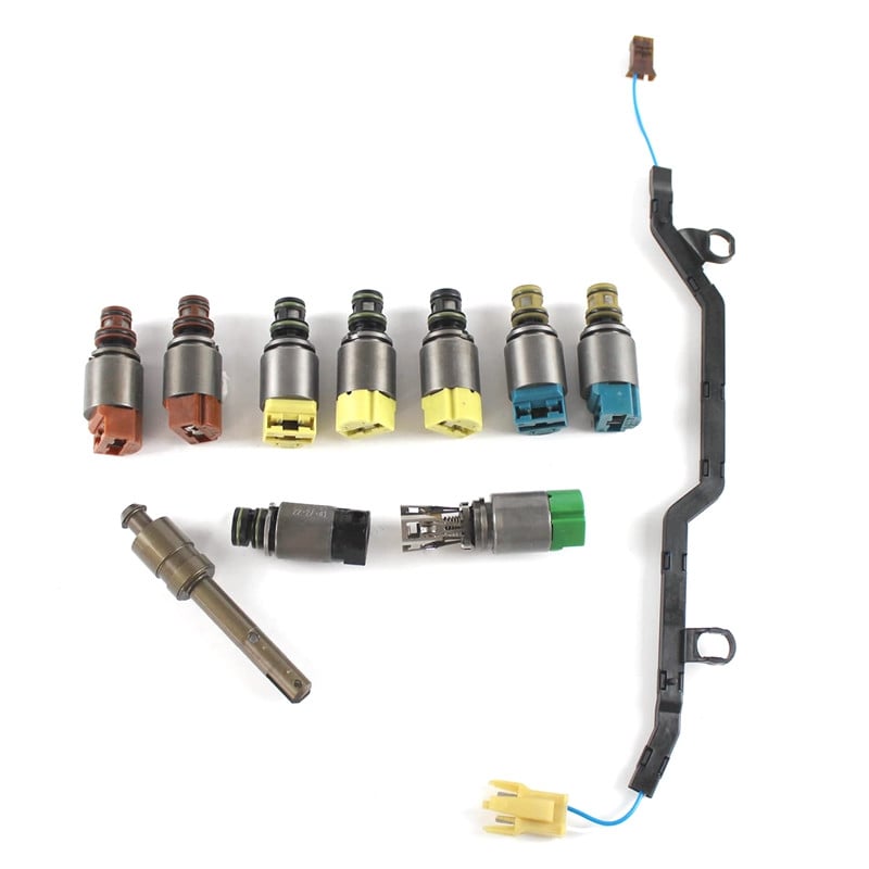 Set electrovalve transmisie pentru BMW X5 X6 - A4 A6 A8 Q7 S6 S8 Jaguar XKR XK8 XJR 1068298047 6HP21 6HP26 6HP28
