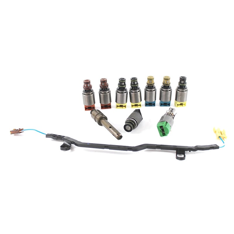 Set electrovalve transmisie pentru BMW X5 X6 - A4 A6 A8 Q7 S6 S8 Jaguar XKR XK8 XJR 1068298047 6HP21 6HP26 6HP28
