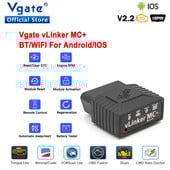Vgate vLinker MC+ ELM327 V2.2 Bluetooth 4.0 OBD2 Scanner OBD 2 WIFI BimmerCode FORScan Auto Car Diagnostic tools ELM 327 V 1 5