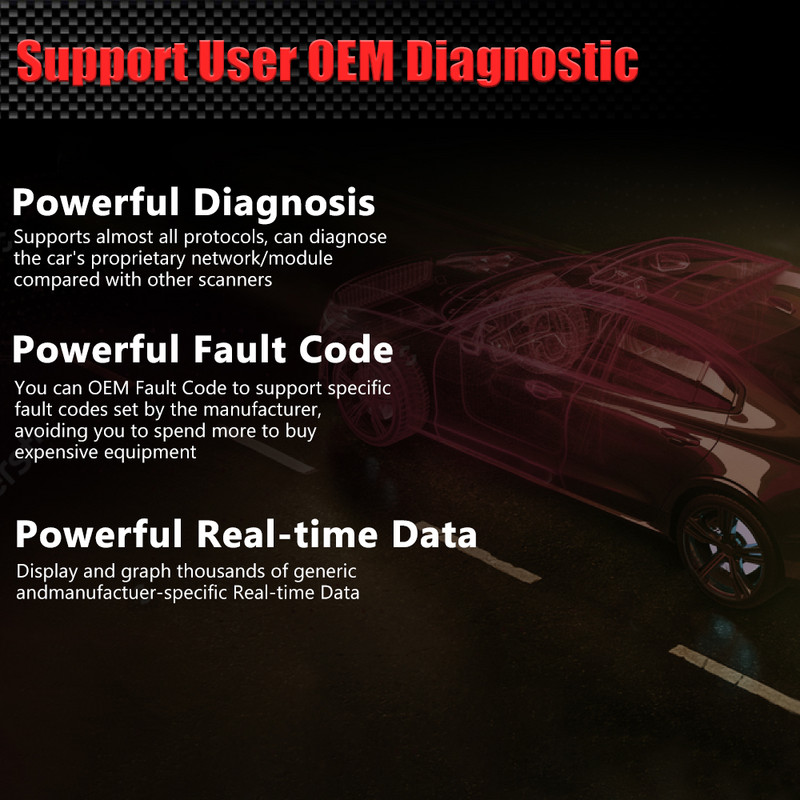 Vgate vLinker MC+ ELM327 V2.2 Bluetooth 4.0 OBD2 szkenner OBD 2 WIFI BimmerCode FORScan Auto Autó diagnosztikai eszközök ELM 327 V 1 5