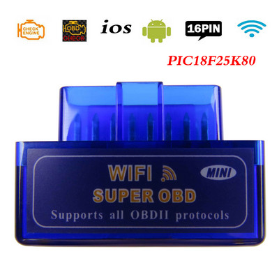 Elm-327 Obd2 Scanner Elm327 V1.5 Wifi OBD 2 Diagnostic-Scanner for Car iOS OBDII ELM 327 V 1.5 Code Readers Diagnostic Tools