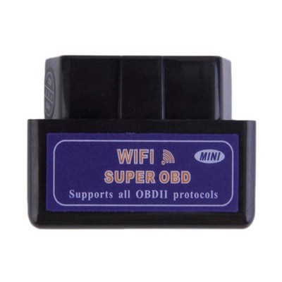 Elm-327 OBD2 Scanner Elm327 V1.5 Wifi OBD 2 Diagnostic-Scanner pentru mașină iOS OBDII ELM 327 V 1.5 Cititoare de coduri Instrumente de diagnosticare
