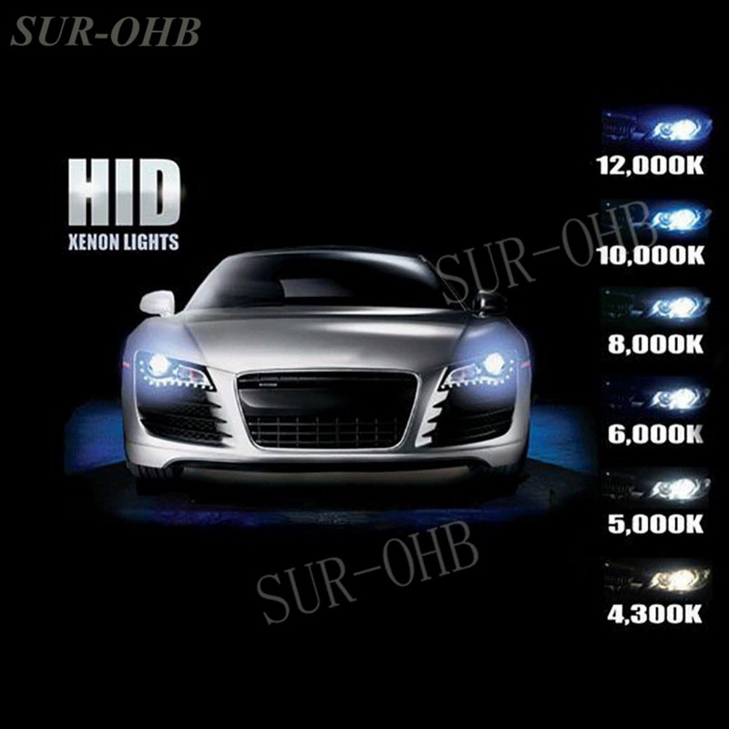 D1S D2S D3S D4S 35W 4300K 6000K Becuri ascunse Lămpi iluminare far auto pentru piese faruri auto