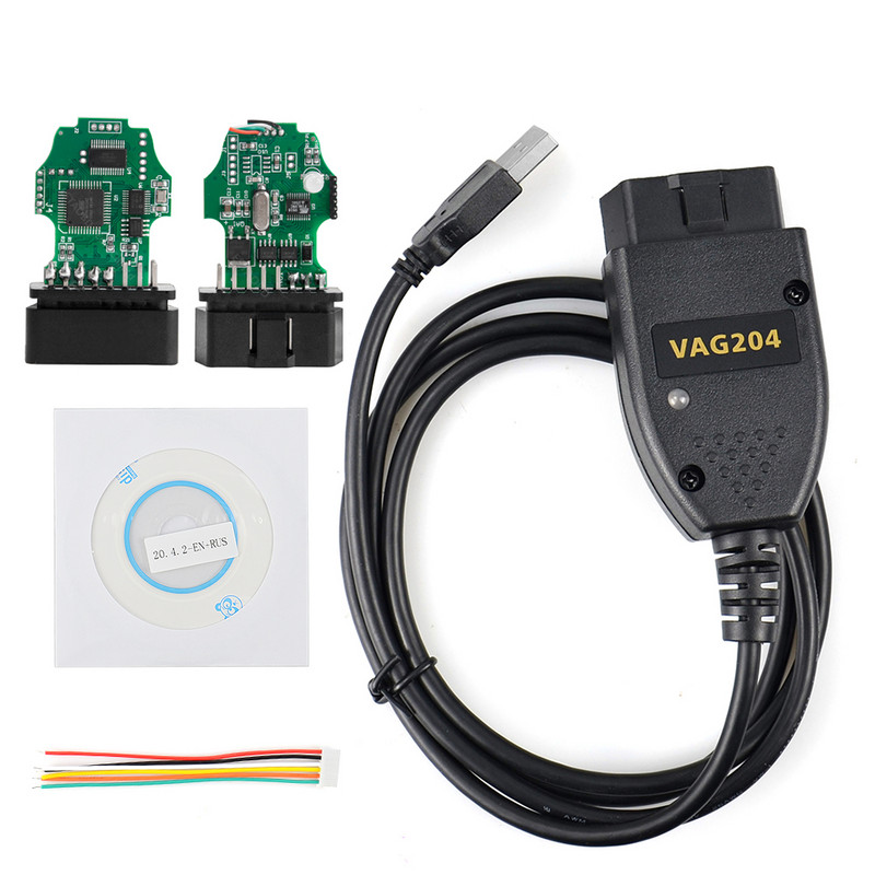 HEX Obd2 Scanner VAGCOM 21.3.0 VAG COM 20.12 ATMEGA162+16V8+FT232RQ