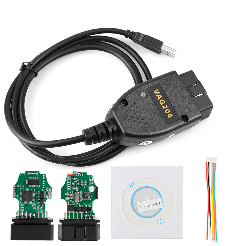 HEX Obd2 Scanner VAGCOM 21.3.0 VAG COM 20.12 ATMEGA162+16V8+FT232RQ