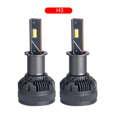 Faruri LED noi pentru mașină H1 H4 H7 H11 9005 9006 9012 Becuri LED 160W 15000LM Lampă de ceață super luminoasă 6000K IP67 Lampă albă rezistentă la apă