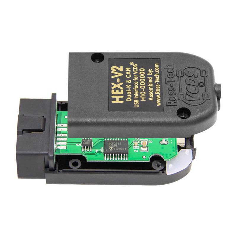 VAGCOM 22.10 VAGCOM 22.10 OBD skaitytuvai HEX V2 sąsaja, skirta VW AUDI Skoda Seat VAG 22.10 anglų prancūzų ATMEGA162 diagnostika