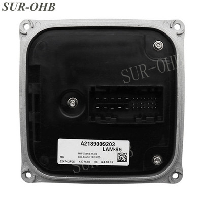 Clasa GL A2189009203 Faruri LED LAM-S5 DRL 524743F05 Unitate de control al balastului A1668203689 pentru farul auto CLA ML SL A2189009700