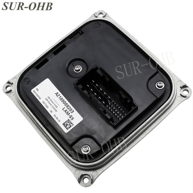 Clasa GL A2189009203 Faruri LED LAM-S5 DRL 524743F05 Unitate de control al balastului A1668203689 pentru farul auto CLA ML SL A2189009700